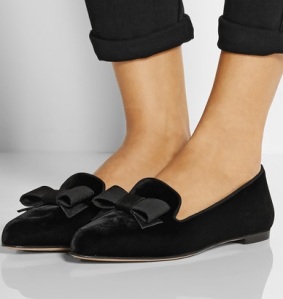 Paul Andrew Fume Bow Slippers, £425