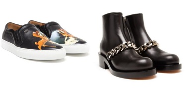 Givenchy Slip On Bambi £455and Laura Chain Biker Boots £!,110